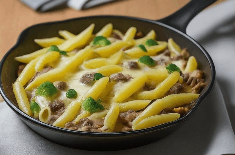 Brokkoli Nudel Auflauf – Brokkoli Nudelauflauf