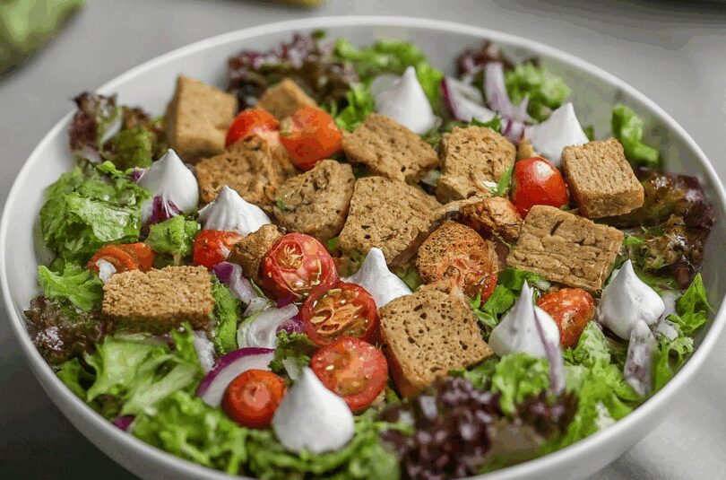 Brotsalat Rezept Einfach – Einfacher Brotsalat