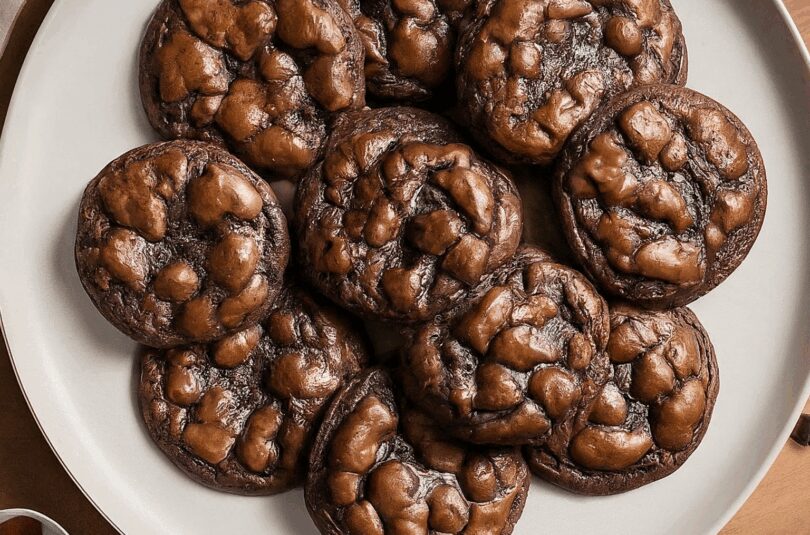 Brownie-Cookies-–-Schokoladen-Brownie-Cookies Brownie Cookies – Schokoladen Brownie Cookies