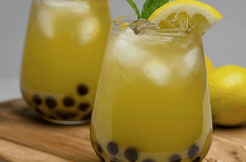 Bubble Tea Bilder – Amerikanische Zitronenlimonade