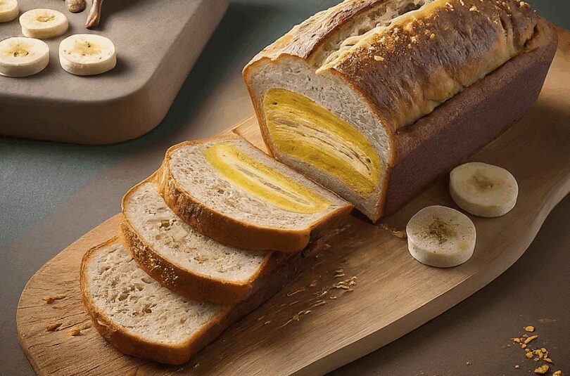 Buchweizen-Bananenbrot ohne extra Fett und Zucker