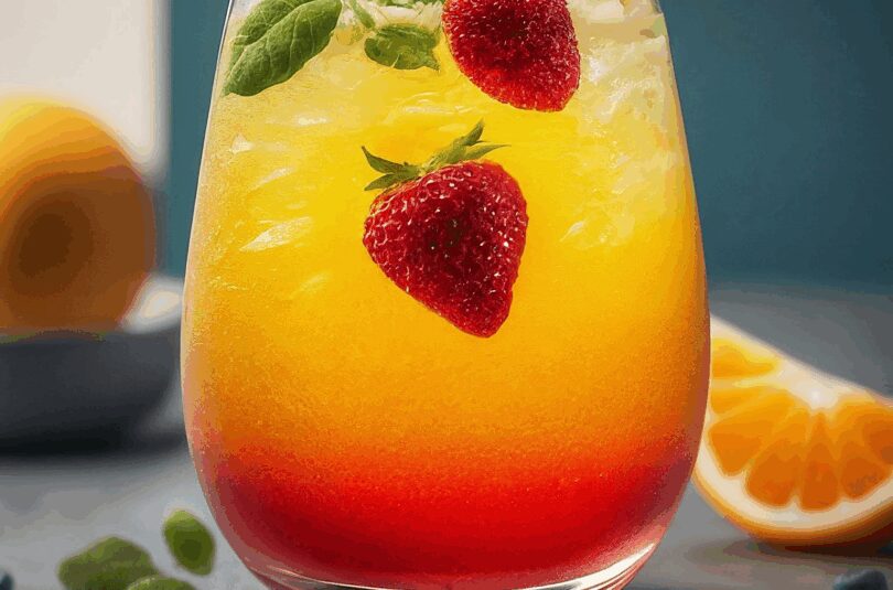 Bunter Sommerdrink