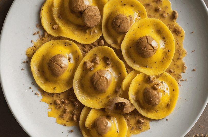Cappellacci di Zucca – Kürbisravioli mit Amaretti