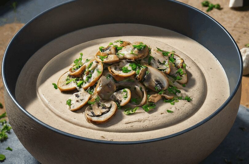 Champignon Creme Suppe – Cremiges Rezept