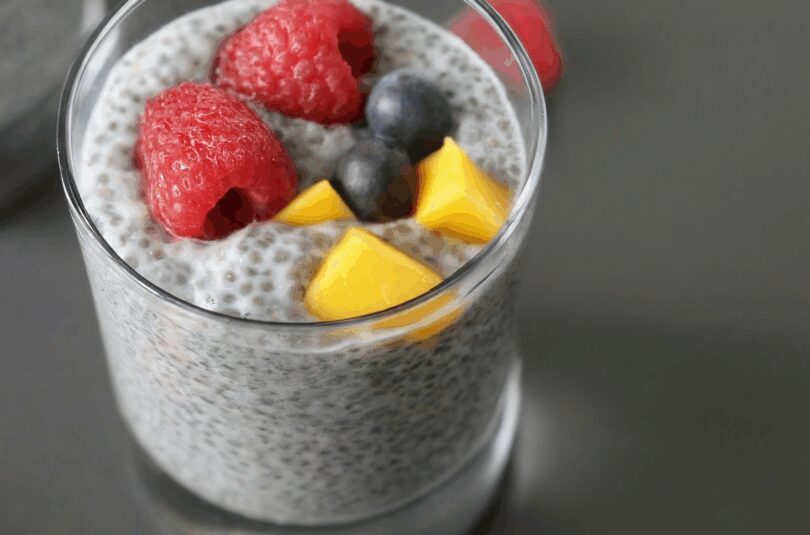 Chia Pudding mit Milch – Chia Pudding mit Joghurt und Früchten