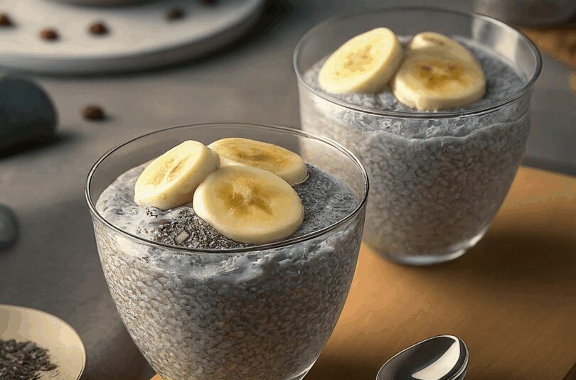 Chiasamen Pudding – Chia Samen Pudding Mit Banane