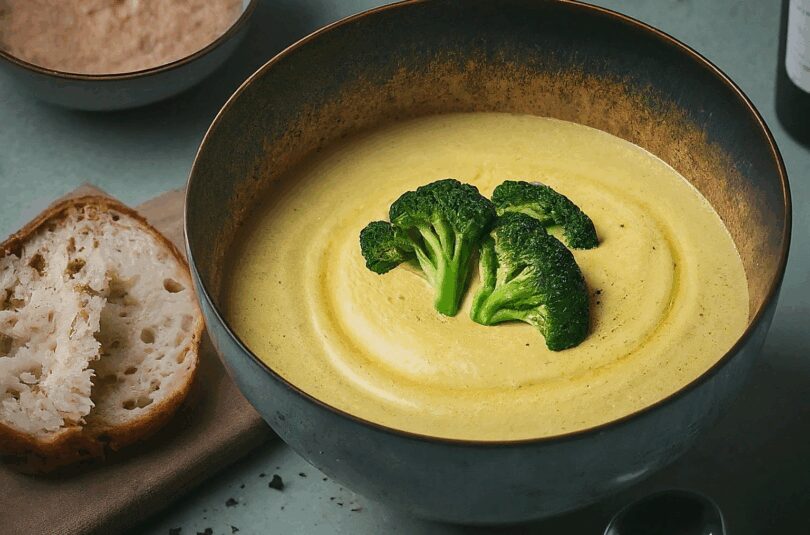 Cremige Brokkolicremesuppe