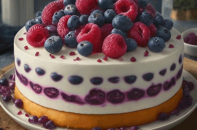 Cremige-Joghurt-Torte-–-Ein-Traum-aus-Beeren-und-Sahne Cremige Joghurt Torte – Ein Traum aus Beeren und Sahne