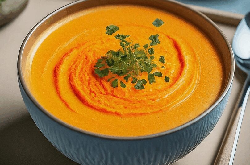 Cremige Karottensuppe nach der Zahn-OP