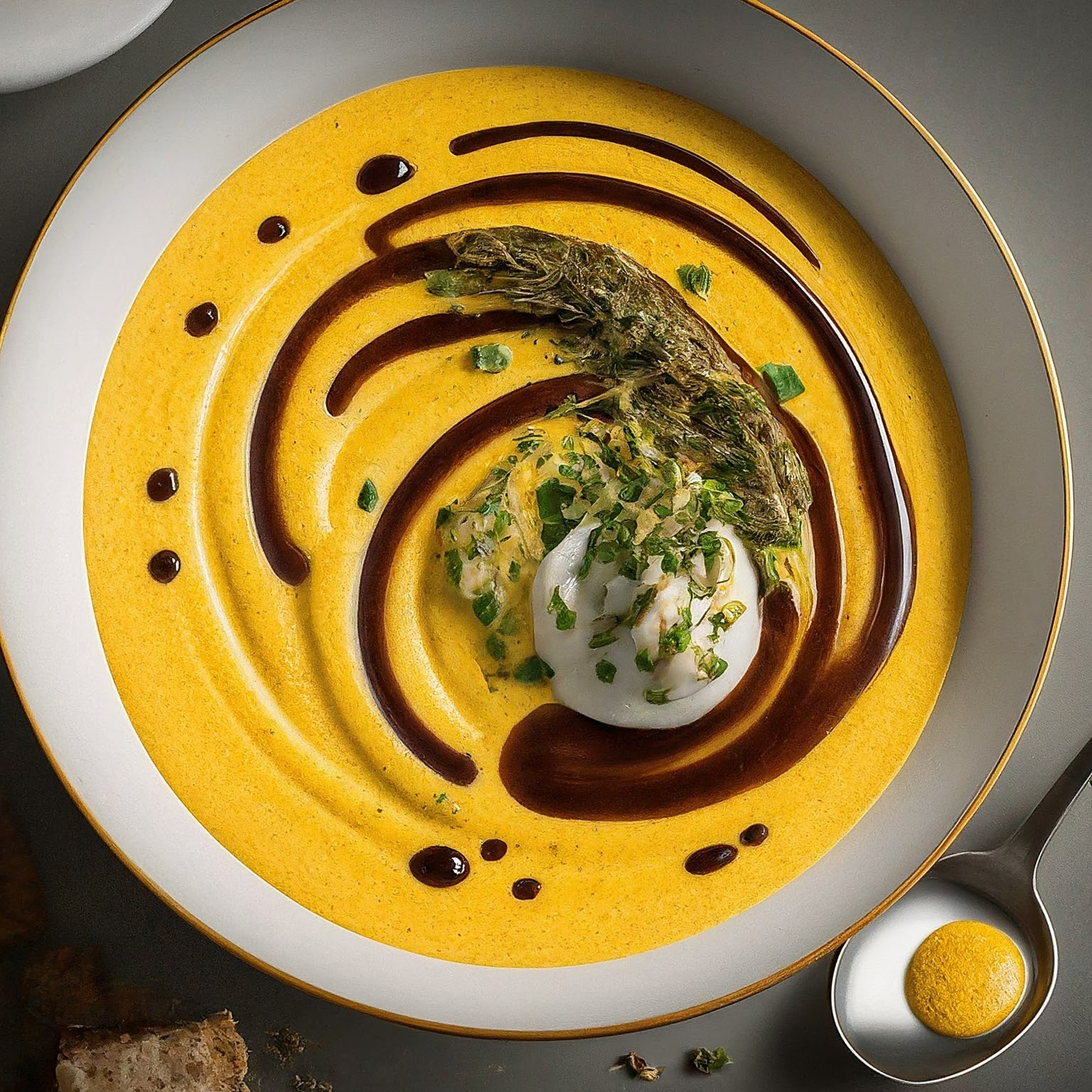 Cremige-Lauch-Porree-Suppe Cremige Lauch-Porree Suppe