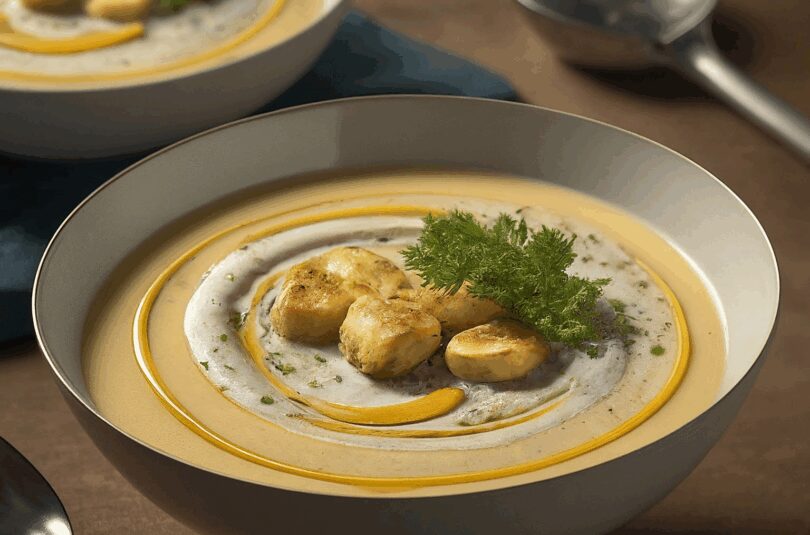 Cremige Schwammerlsuppe