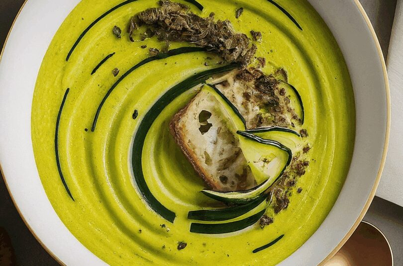 Cremige Zucchinicremesuppe