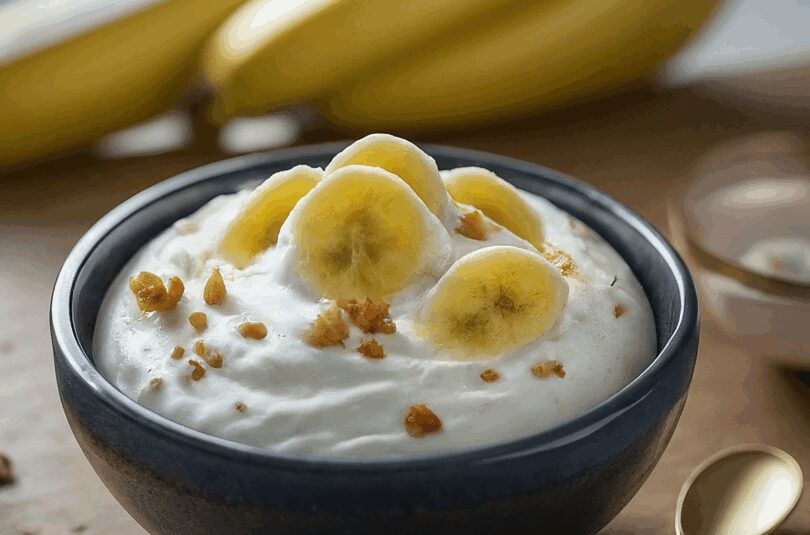 Cremiger Bananenquark – Der perfekte Proteinsnack