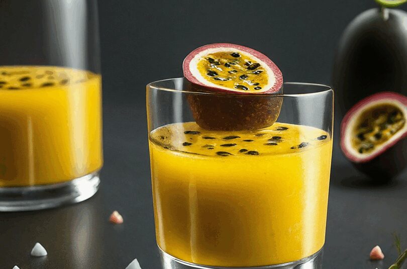 Cremiger Maracuja Sahne Schnaps