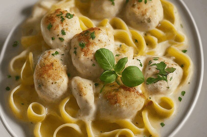 Cremiges Hähnchen Alfredo