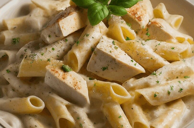 Cremiges Pasta Alfredo Chicken
