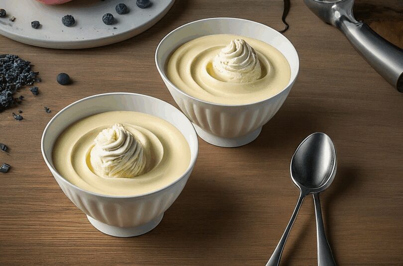 Cremiges Vanilleeis aus Kondensmilch und Sahne – Ohne Eismaschine