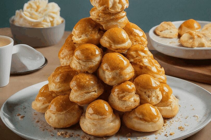 Croquembouche-–-Der-franzoesische-Hochzeitsturm Croquembouche – Der französische Hochzeitsturm
