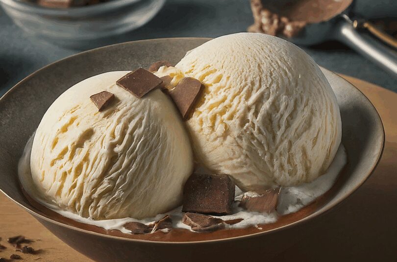 Daim-Eis-–-Cremiges-Eis-mit-knackiger-Daim-Schokolade Daim Eis – Cremiges Eis mit knackiger Daim Schokolade