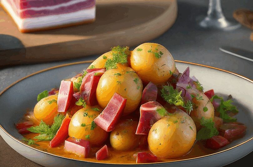 Dicke Bohnen mit Speck