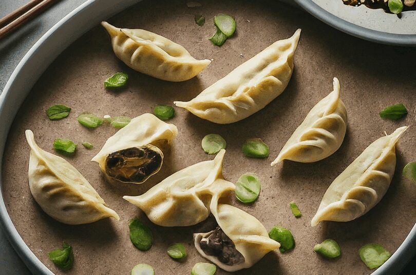 Dumplings Rezept – Chinesische Teigtaschen Jiaozi (Pot Sticker Version)