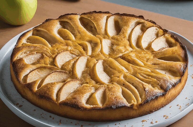 Einfacher Apfelkuchen vom Blech