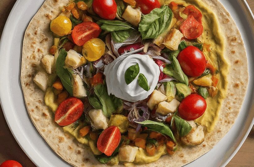 Einfacher-Wrap-Teig Einfacher Wrap Teig