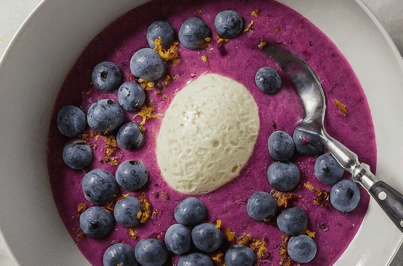 Eis im Thermomix – Heidelbeereis aus dem Thermomix