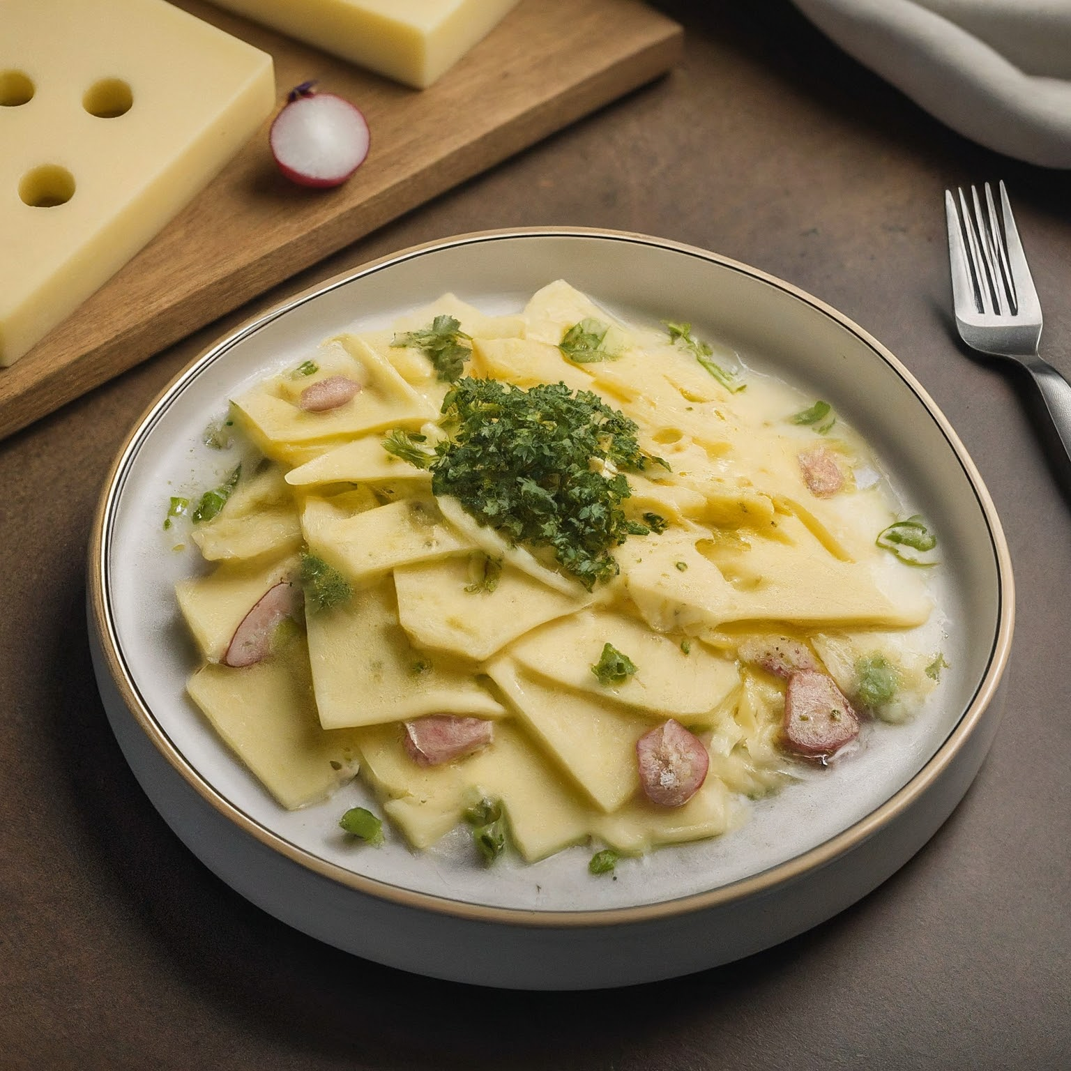 Emmentaler-Kaesesalat-–-Klassisch-038-Cremig Emmentaler Käsesalat – Klassisch & Cremig