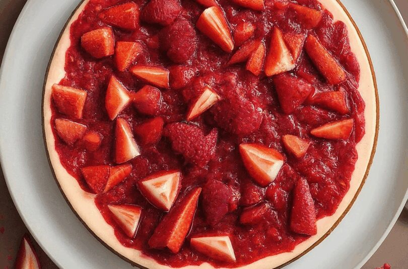 Erdbeer-Cheesecake-–-Cremig-038-Fruchtig Erdbeer Cheesecake – Cremig & Fruchtig