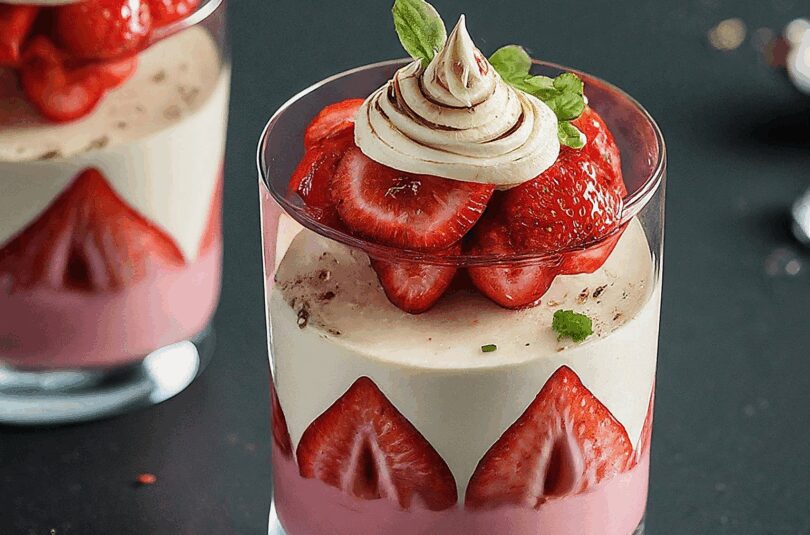 Erdbeer-Dessert-Im-Glas-Mit-Mascarpone-–-Erdbeer-Mascarpone-Creme Erdbeer Dessert Im Glas Mit Mascarpone – Erdbeer Mascarpone Creme