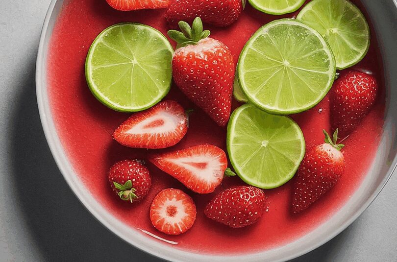 Erdbeer Limes Rezept – Erdbeerlimes