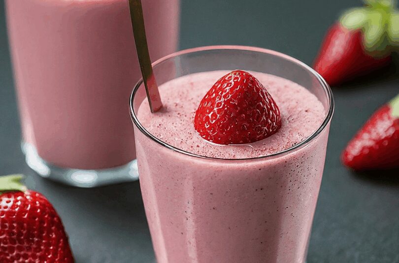 Erdbeer Milchshake – Erdbeer Milchshake