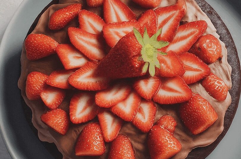 Erdbeer-Schoko-Torte-–-Erdbeer-Schokoladen-Torte Erdbeer Schoko Torte – Erdbeer Schokoladen Torte