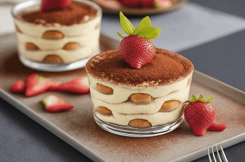 Erdbeer-Tiramisu Ohne Ei