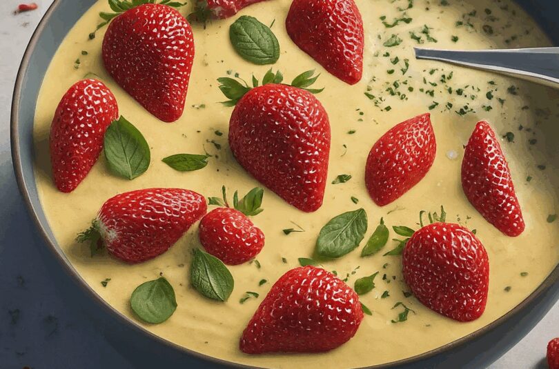 Erdbeereis selbst machen – Cremiges Erdbeereis