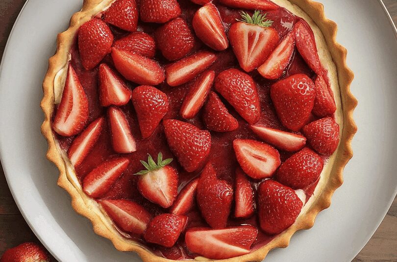 Erdbeerkuchen-mit-Mascarpone-–-Mascarpone-Erdbeerkuchen Erdbeerkuchen mit Mascarpone – Mascarpone Erdbeerkuchen