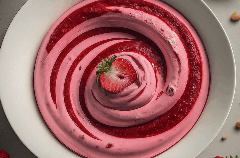 Erdbeerpueree-–-Joghurtmousse-mit-Erdbeerpueree Erdbeerpüree – Joghurtmousse mit Erdbeerpüree