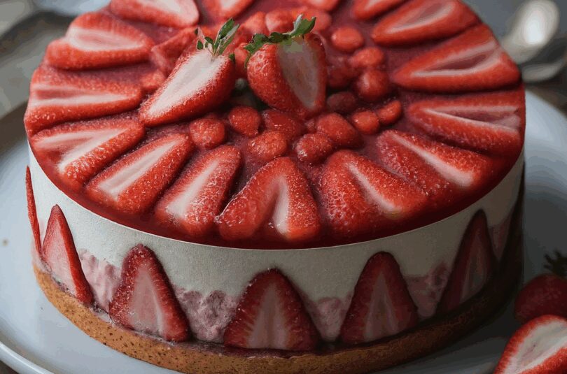 Erdbeersahnetorte-–-Ein-Klassiker-neu-interpretiert Erdbeersahnetorte – Ein Klassiker neu interpretiert