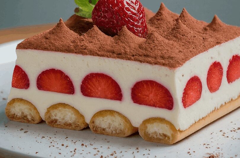 Erdbeertiramisu-Rezept-–-Erdbeertiramisu Erdbeertiramisu Rezept – Erdbeertiramisu