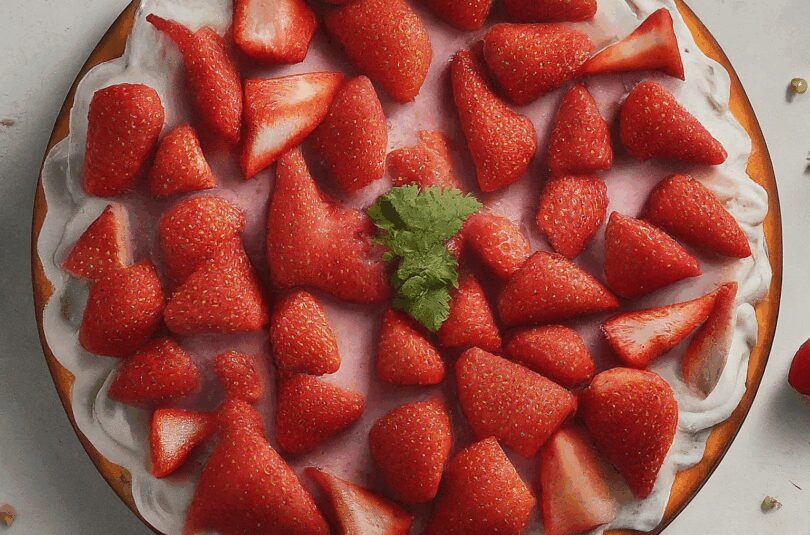 Erdbeertorte-mit-Mascarpone-und-Quark-–-Mascarpone-Erdbeerkuchen Erdbeertorte mit Mascarpone und Quark – Mascarpone Erdbeerkuchen