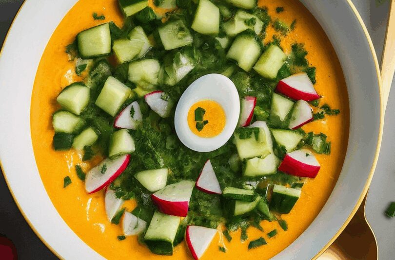 Erfrischende Okroschka: Russische Sommersuppe