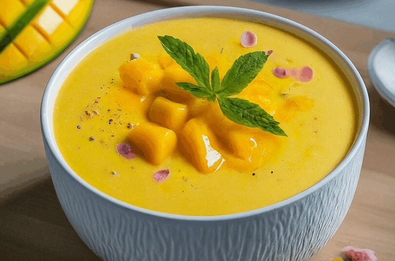 Erfrischendes Mango Lassi