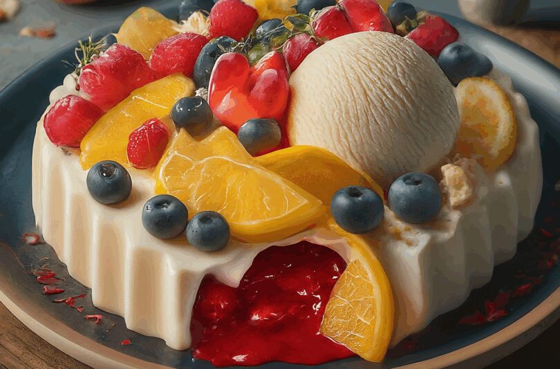 Erfrischendes Solero Dessert