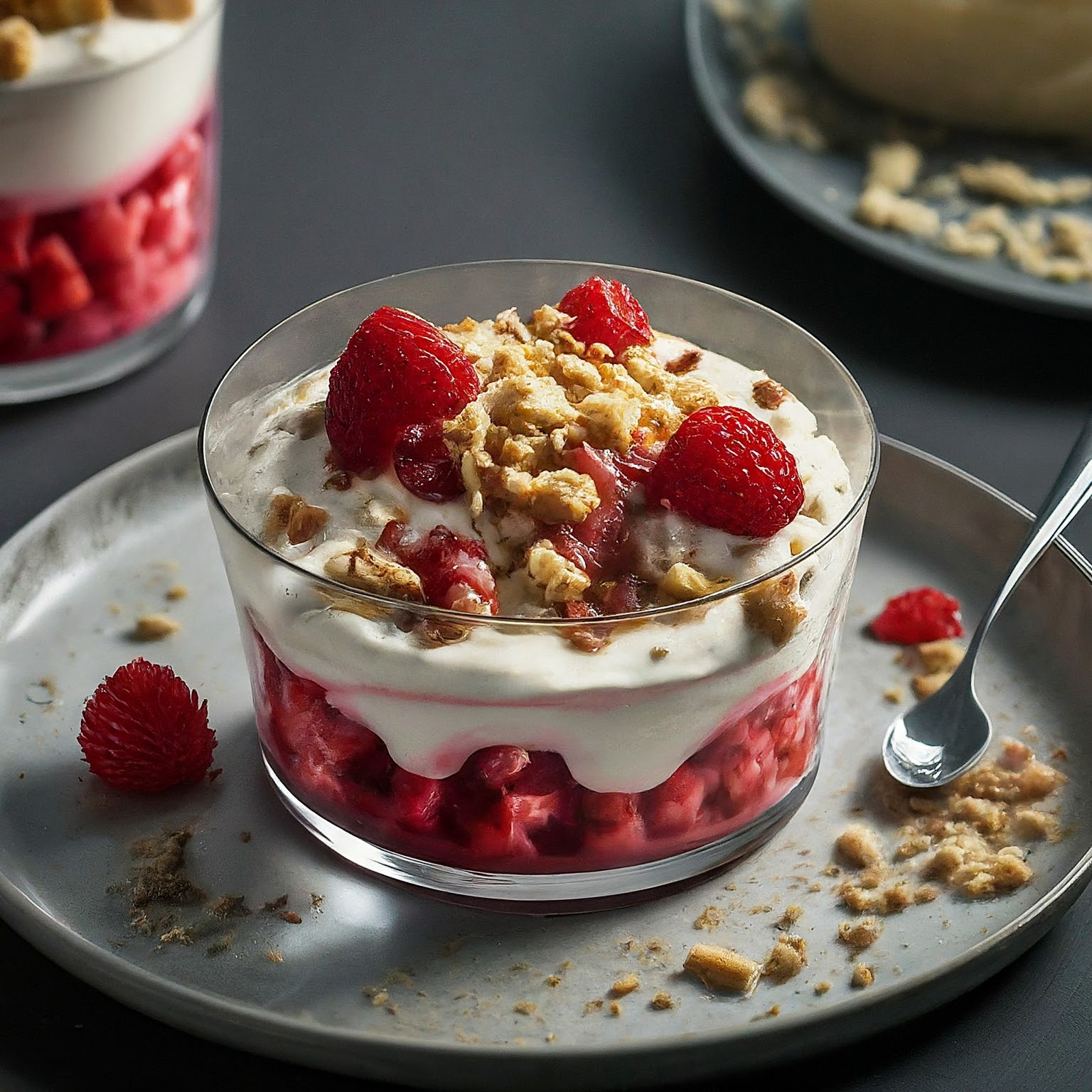 Erfrischendes-Trauben-Dessert Erfrischendes Trauben Dessert