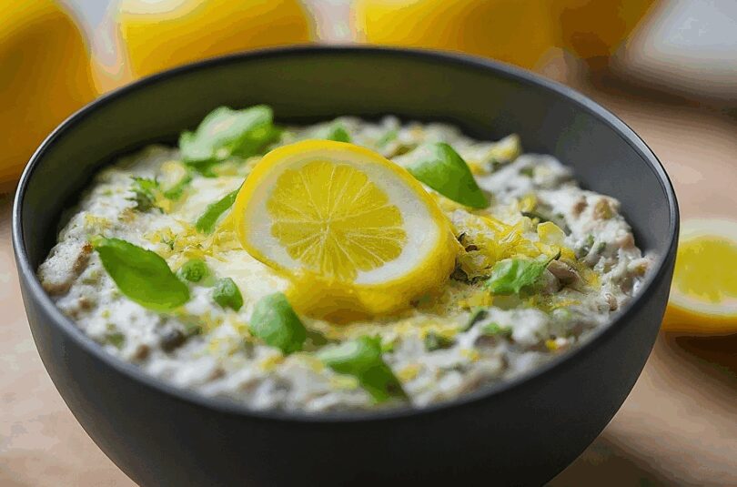 Erfrischendes Zitronen-Granite