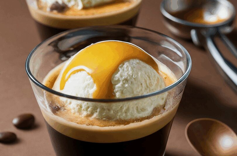 Espresso-mit-Eis-–-Affogato Espresso mit Eis – Affogato