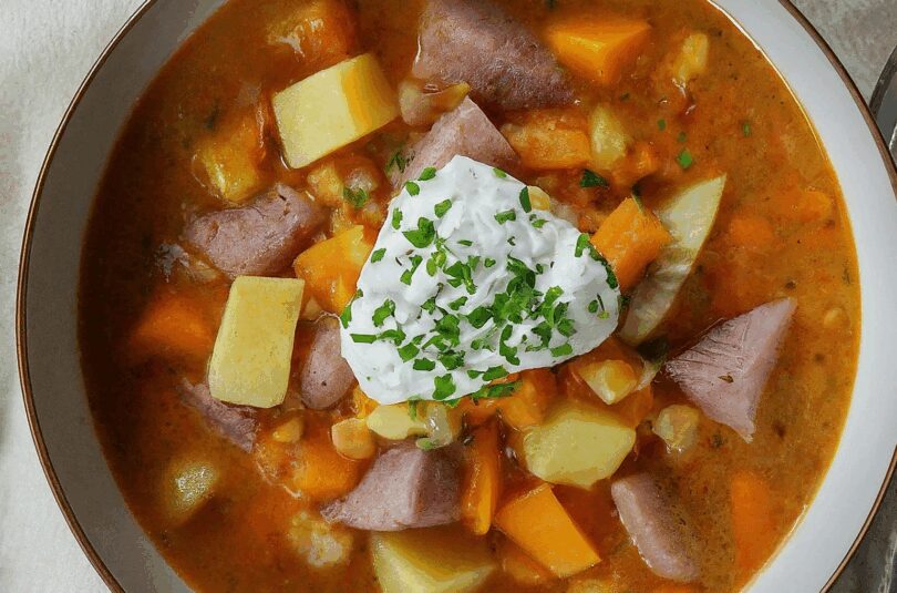 Finnische Hechtsuppe (Haukikeitto)