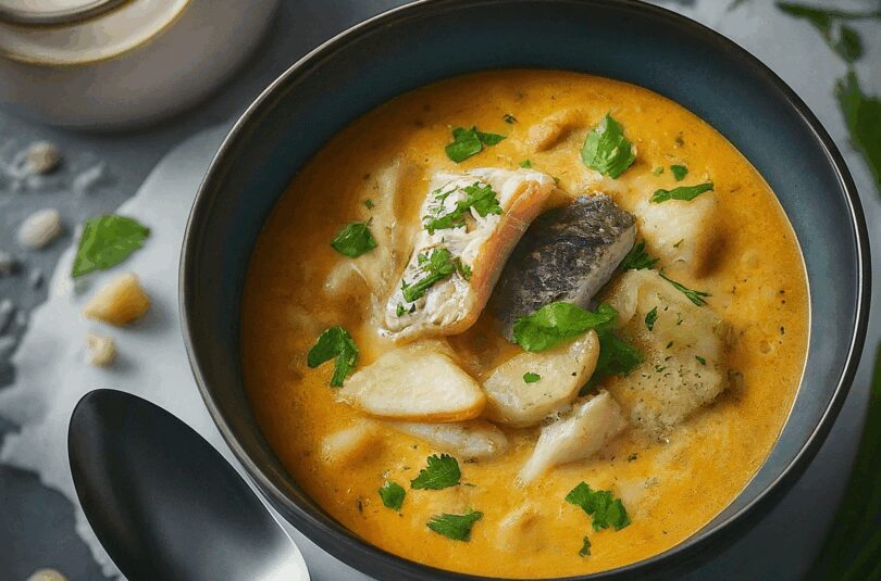 Fischsuppe Einfach – Klare Fischsuppe
