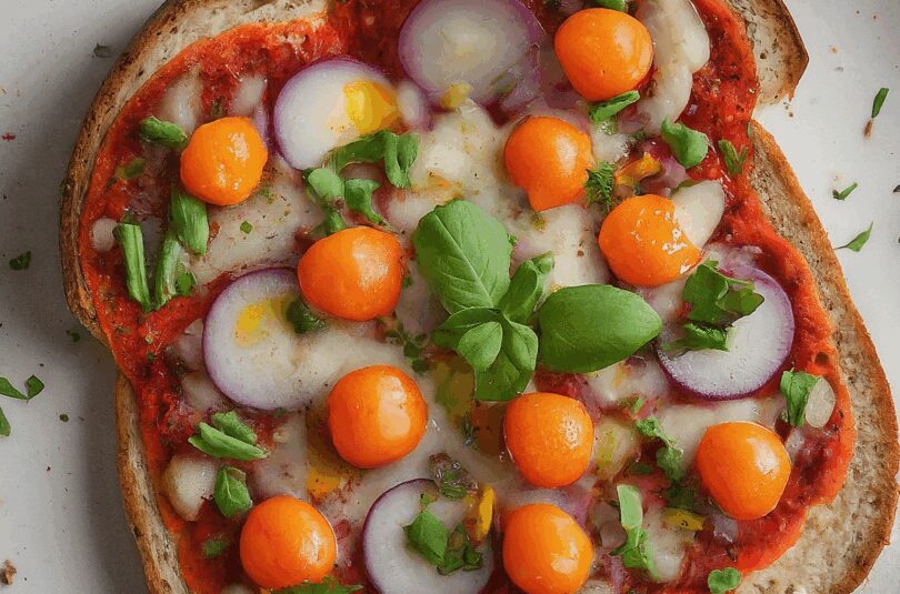 Fladenbrot Pizza – Schnelle Fladenbrotpizza